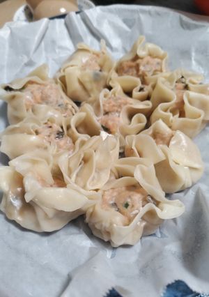 皮モチモチの鮭焼売※今日の夕飯-レシピのメイン写真