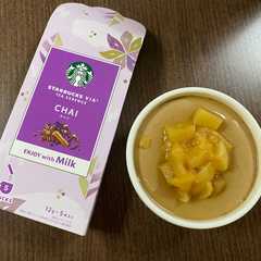 スタバの粉末チャイで作るパンナコッタ-レシピのメイン写真