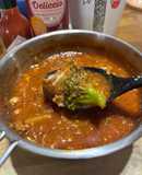 超簡単！おひとり様サバ缶トマトスープ