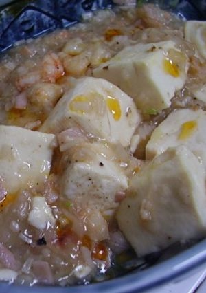 白い♪海老マーボー豆腐-レシピのメイン写真