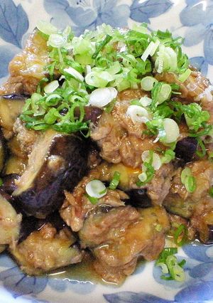 「なすとツナのピリ辛味噌炒め」-レシピのメイン写真