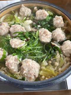 鶏つくね鍋-レシピのメイン写真
