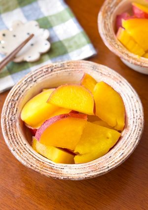 ほどよい甘さ♫さつまいものレモン煮-レシピのメイン写真