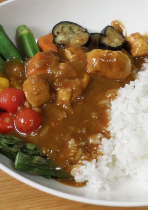夏野菜たくさん☆チキンカレー-レシピのメイン写真
