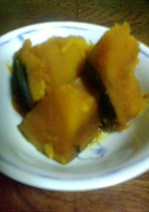 本みりんでカボチャの煮物♪-レシピのメイン写真