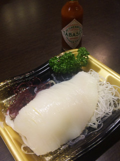 ■いかそうめんにタバスコ?■-レシピのメイン写真