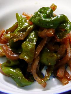 ピーマンとこんにゃくのキンピラ-レシピのメイン写真