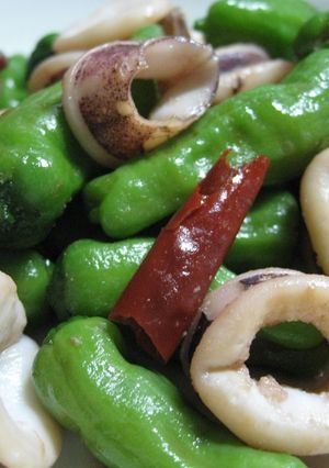 いかとししとうの炒め物-レシピのメイン写真