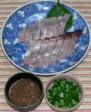 カツオの刺身にぴったりの「酒盗だれ」