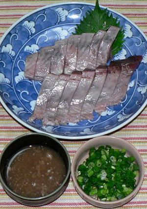 カツオの刺身にぴったりの「酒盗だれ」-レシピのメイン写真