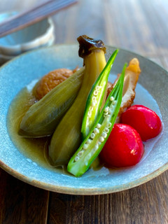 夏野菜の冷やしおでん-レシピのメイン写真