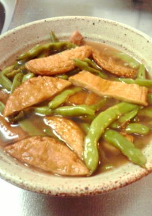 おばあちゃんの味・ささげの煮物-レシピのメイン写真