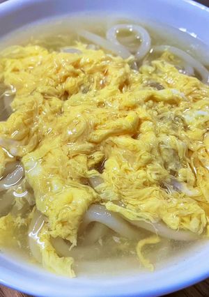 胃に優しいふわとろ玉子うどん-レシピのメイン写真