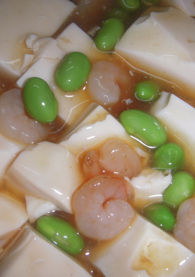 枝豆と桜エビのあんかけ豆腐-レシピのメイン写真