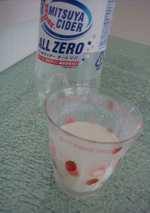 シュワっと牛乳ヨーグルト-レシピのメイン写真