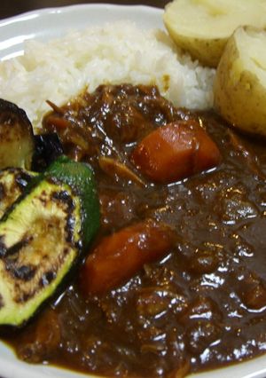 焼野菜カレー～夏場に野菜をたっぷりと-レシピのメイン写真