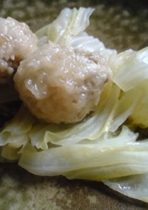 【中華風肉だんご】-レシピのメイン写真