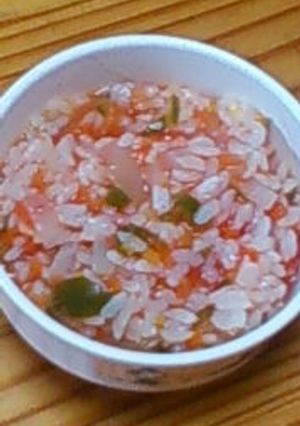 離乳後期に☆トマトたっぷりご飯-レシピのメイン写真
