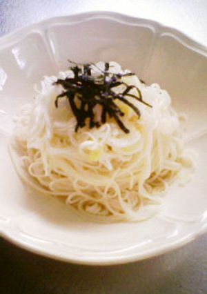 茹でてかけるだけ！！塩ダレそうめん★-レシピのメイン写真