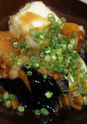 なすと豆腐の揚げ出し-レシピのメイン写真