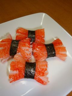 §リボンかにカマ§-レシピのメイン写真