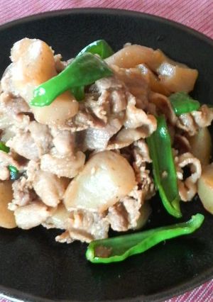 ☆豚肉とコンニャクの炒め煮☆-レシピのメイン写真
