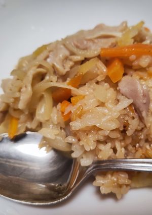 減塩・鶏もも肉の炊き込みご飯-レシピのメイン写真