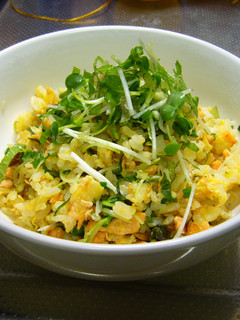 薬味たっぷりさけチャーハン-レシピのメイン写真