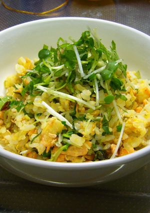 薬味たっぷりさけチャーハン-レシピのメイン写真