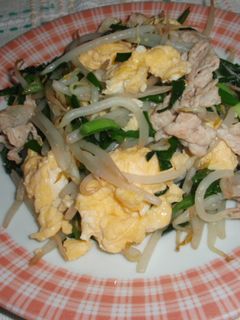 ポン酢で食べるにら玉炒め-レシピのメイン写真