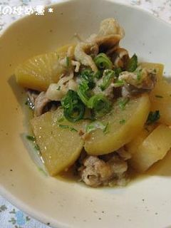 豚肉と大根の炒め煮-レシピのメイン写真