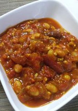 豆とトマトのカレー-レシピのメイン写真