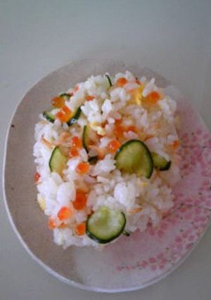 色とりどりご飯-レシピのメイン写真