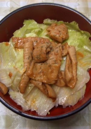 もつ丼～味噌味-レシピのメイン写真