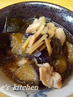 なすと鶏肉の治部煮-レシピのメイン写真