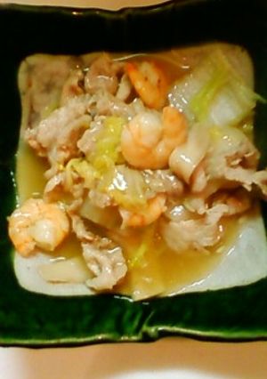 トロトロ～☆白菜とえびの中華煮☆-レシピのメイン写真