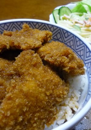 さっくりじゅわ～のソースかつ丼♪-レシピのメイン写真