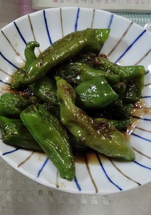 万願寺とうがらしの焼き浸し-レシピのメイン写真