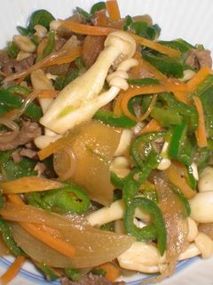 残りの牛丼で☆野菜炒め-レシピのメイン写真