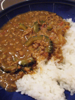 ☆挽肉とゴーヤの夏カレー☆-レシピのメイン写真