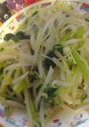 もやしと緑野菜で温野菜ダイエット♪-レシピのメイン写真