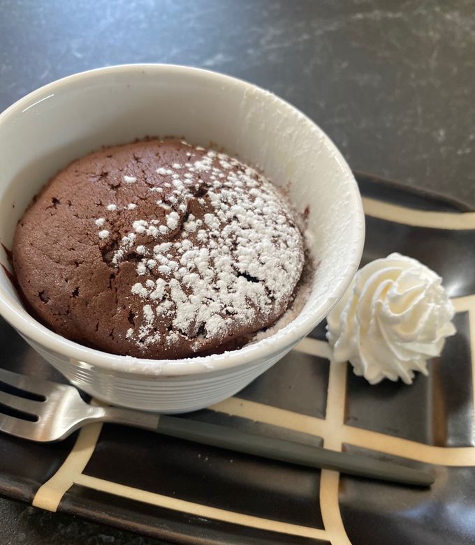 バレンタインに🍫簡単フォンダンショコラ-レシピのメイン写真