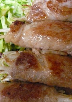 豚肉のもやし巻き-レシピのメイン写真