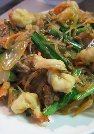 カレー味の春雨炒め-レシピのメイン写真