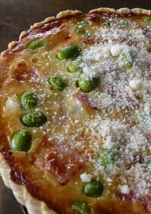 枝豆たっぷりキッシュ-レシピのメイン写真