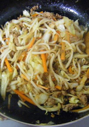 坦々野菜炒め-レシピのメイン写真