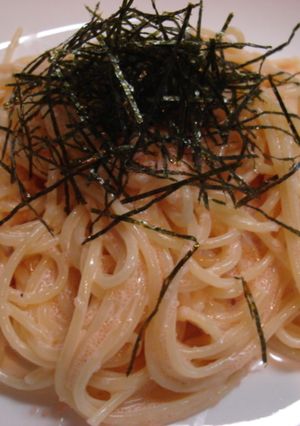 美味♪たらこクリームパスタ-レシピのメイン写真