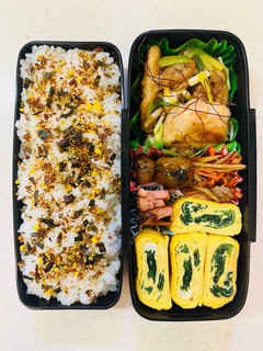 中学生弁当2024.9.9-レシピのメイン写真
