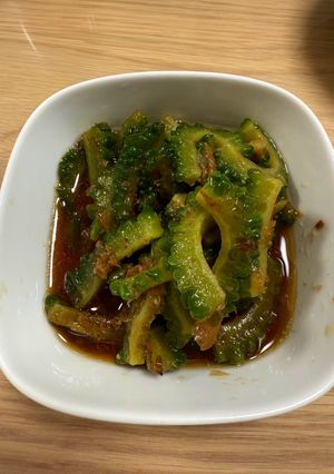 ゴーヤのおつまみ！-レシピのメイン写真