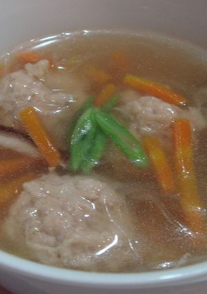 中華風☆肉団子のスープ-レシピのメイン写真